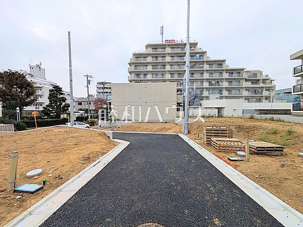 接道状況および現場風景　【練馬区早宮4丁目】