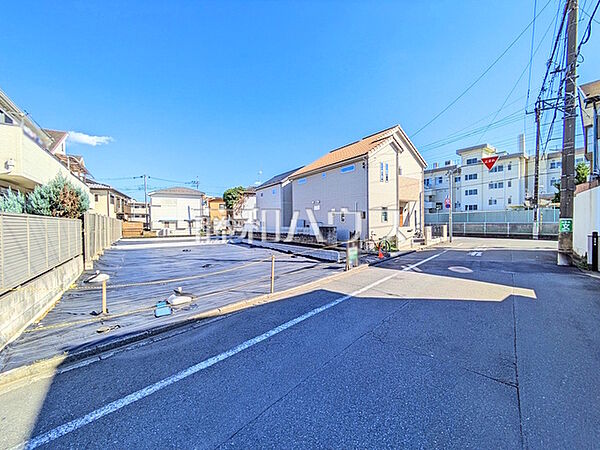 接道状況および現場風景　【武蔵村山市大南2丁目】