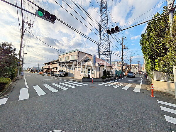 接道状況および現場風景(現況：古屋有)　【練馬区高松6丁目】