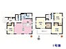 間取り：1号棟　間取図　【新座市馬場2丁目】
