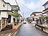 外観：接道状況および現場風景　【所沢市大字久米】