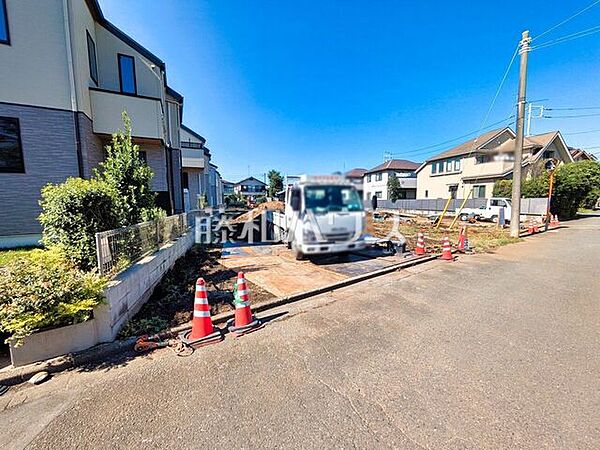 現場風景　【東久留米市中央町4丁目】全区画約33坪以上！