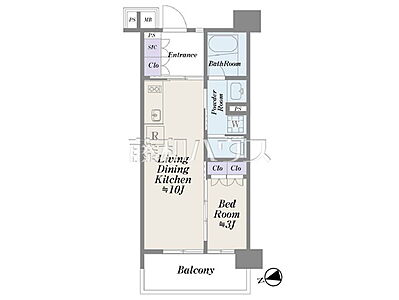 間取り:間取図 【イニシア練馬北町レジデンス】 間取り:間取図 【イニシア練馬北町レジデンス】