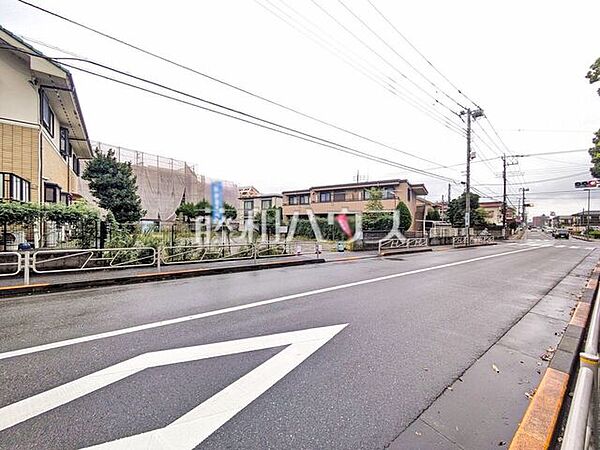 接道状況および現場風景　【八王子市台町2丁目】