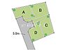 区画図：【A号地】全体区画図　【東村山市恩多町4丁目】