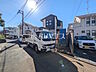 外観：接道状況および現場風景　【日野市大坂上2丁目】