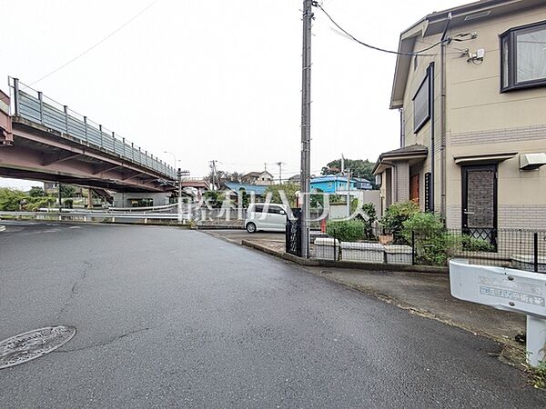接道状況および現場風景　【八王子市石川町】