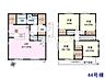 間取り：44号棟　間取図　【東村山市恩多町5丁目】