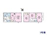 間取り：1号棟　間取図　【和光市下新倉4丁目】