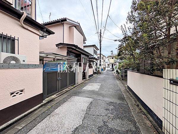 接道状況および現場風景　【練馬区南大泉2丁目】