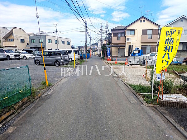 接道状況および現場風景　【府中市西府町5丁目】