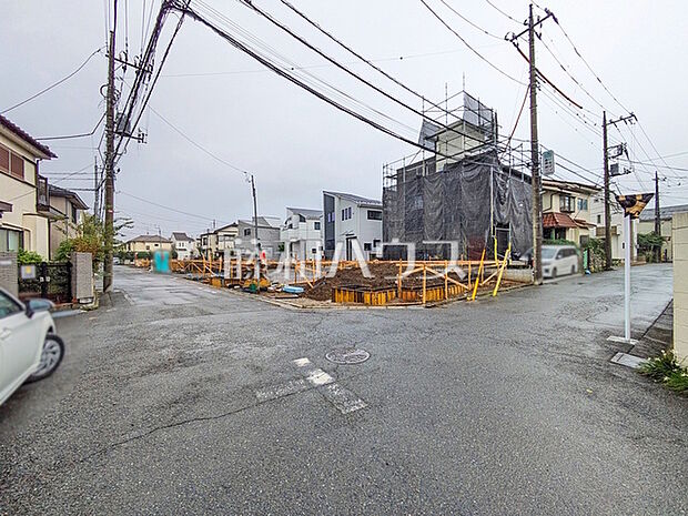 接道状況および現場風景 【小金井市貫井南町5丁目】