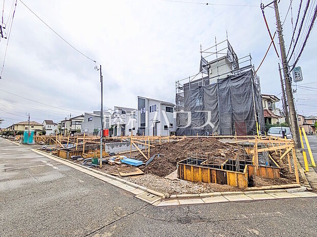 接道状況および現場風景 【小金井市貫井南町5丁目】