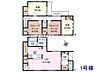 間取り：1号棟　間取図　【府中市天神町1丁目】