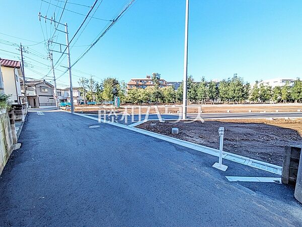 接道状況および現場風景　【東村山市美住町2丁目】