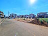 外観：接道状況および現場風景　【日野市東平山3丁目】