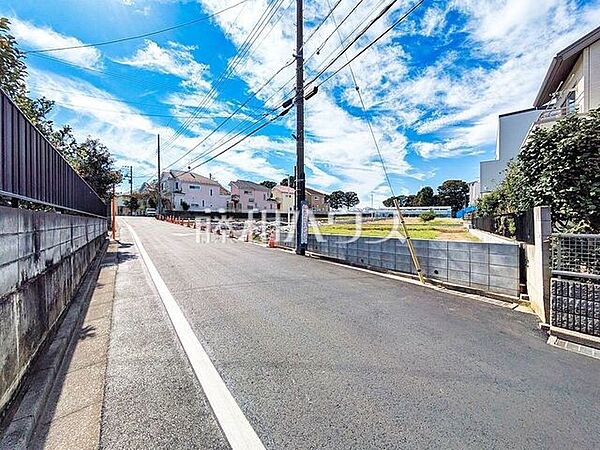 接道状況および現場風景　【西東京市中町6丁目】