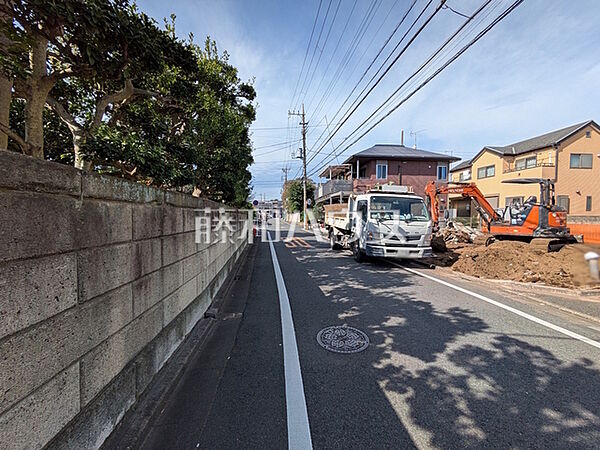 接道状況および現場風景　【練馬区土支田1丁目】