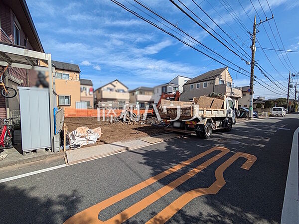 接道状況および現場風景　【練馬区土支田1丁目】