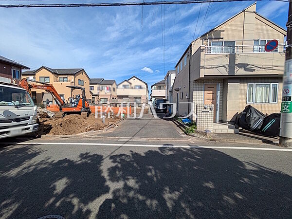 接道状況および現場風景　【練馬区土支田1丁目】