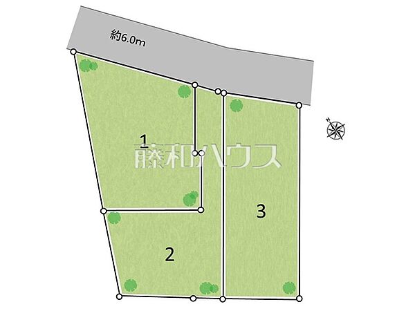 2号地　建物プラン例（間取図）　【日野市栄町1丁目】