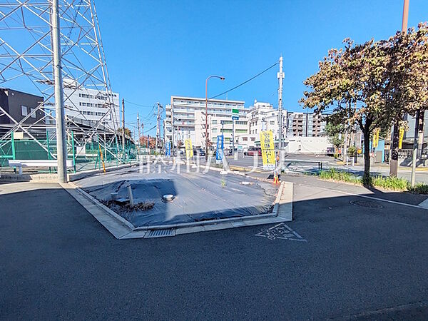接道状況および現場風景　【府中市寿町3丁目】