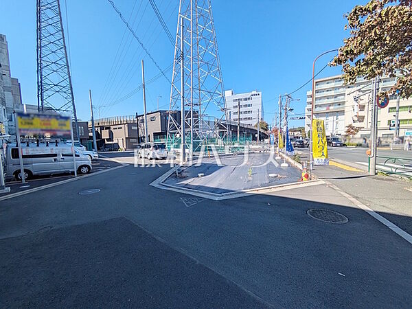 接道状況および現場風景　【府中市寿町3丁目】