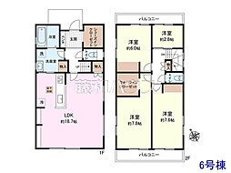 府中市押立町5丁目 全10棟 新築分譲住宅 6号棟