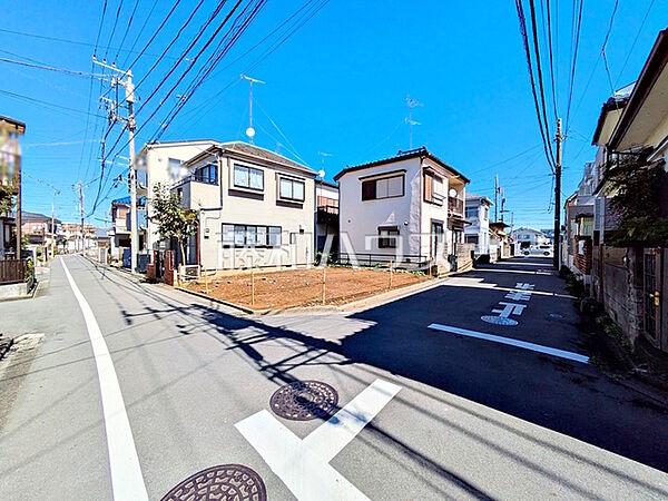 接道状況および現場風景　西東京市立碧山小学校まで約300mのため安心して見守ることができます　【西東京市中町4丁目】