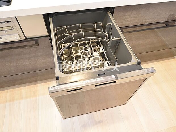 A号棟　キッチン　【国立市谷保】ビルトイン食洗機を標準完備し、家事時間が短縮できます。　