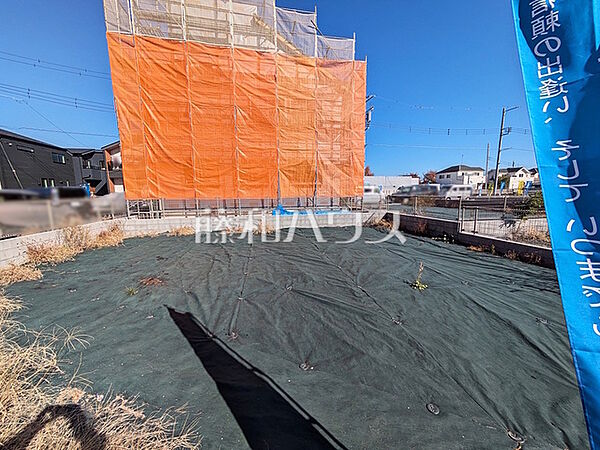 25号地　現地写真　【日野市大字日野】 きれいに整備された敷地。これから夢の新邸がここに建ちます。　