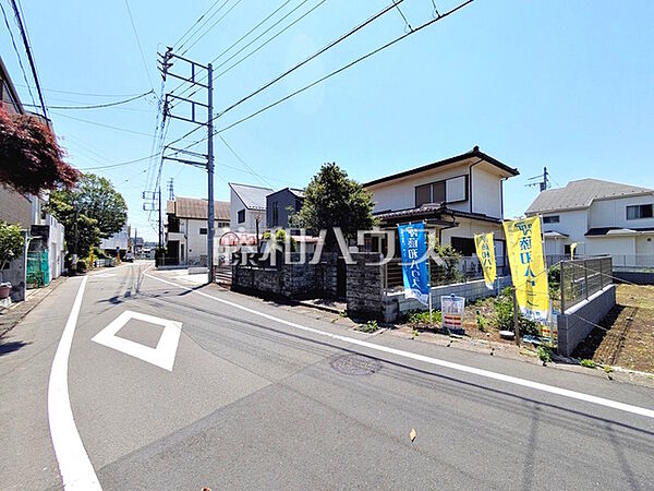 接道状況および現場風景　【日野市西平山5丁目】