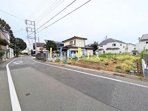 接道状況および現場風景　【日野市西平山5丁目】