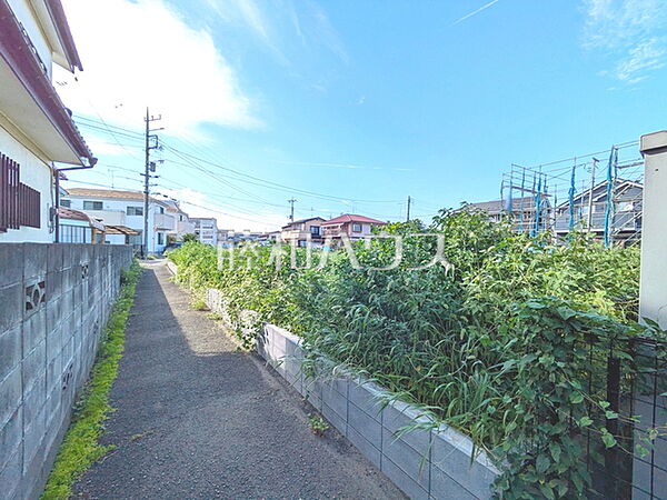 接道状況および現場風景　【武蔵村山市中原3丁目】