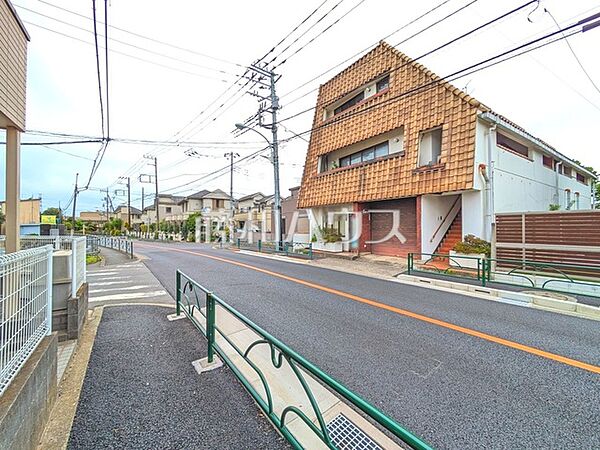接道状況および現場風景　【国分寺市戸倉2丁目】