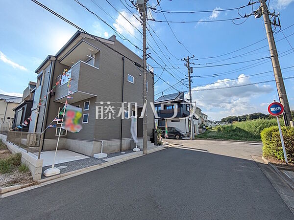 接道状況および現場風景　【清瀬市中里5丁目】