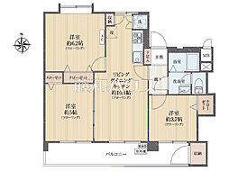多摩川住宅ト　6号棟
