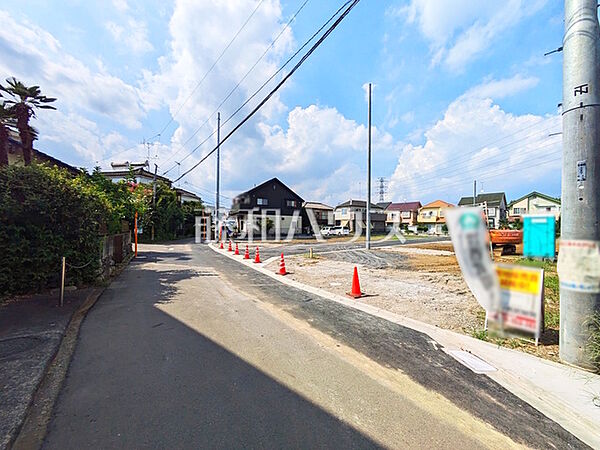 接道状況および現場風景　【武蔵村山市残堀1丁目】住まいの事なら地元で豊富な実績を誇る、地域密着の当社へお任せ下さい！