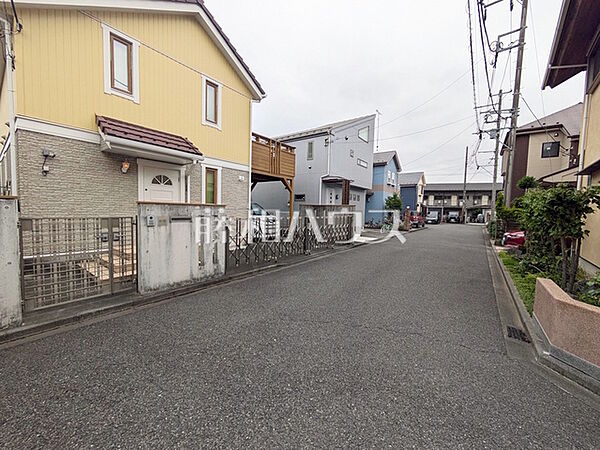 接道状況および現場風景　【日野市大字日野】
