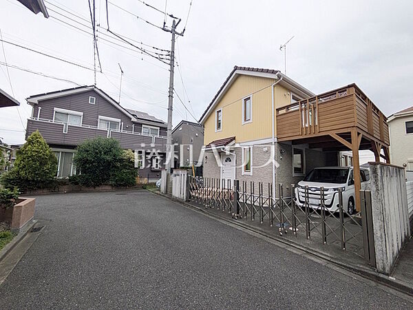 接道状況および現場風景　【日野市大字日野】