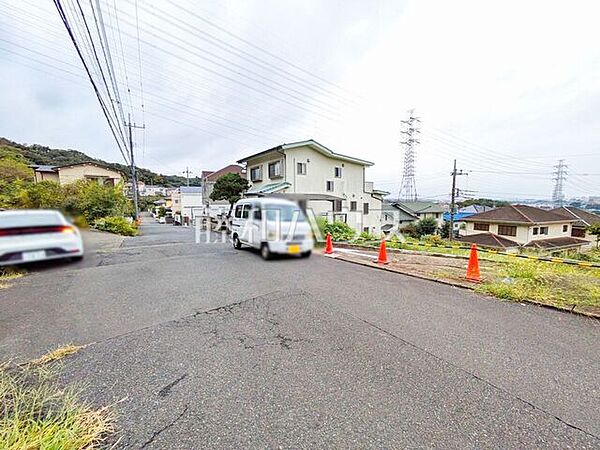 接道状況および現場風景　【日野市南平9丁目】