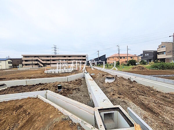 接道状況および現場風景　【志木市中宗岡1丁目】