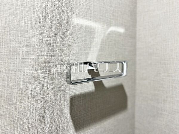 トイレのタオル掛け　【世田谷区千歳台5丁目】