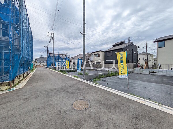 接道状況および現場風景　【国立市東3丁目】