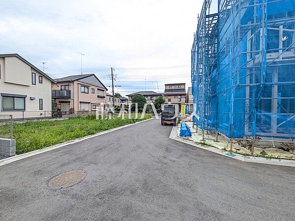 接道状況および現場風景　【国立市東3丁目】