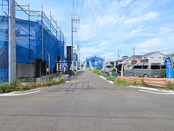 接道状況および現場風景　【国立市東3丁目】
