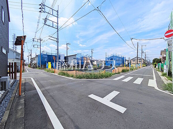 接道状況および現場風景　【国立市東3丁目】