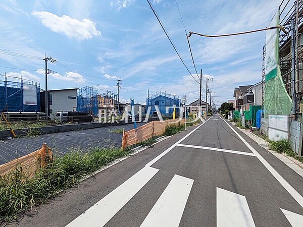 接道状況および現場風景　【国立市東3丁目】