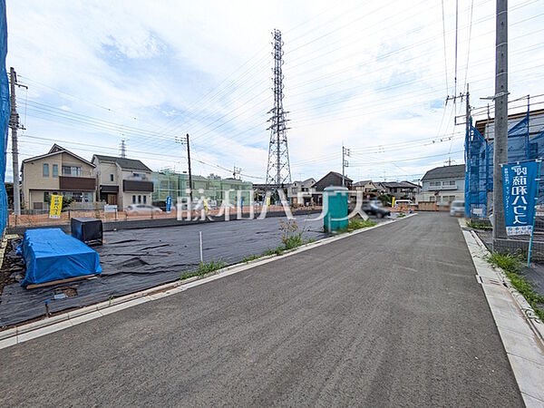 接道状況および現場風景　【国立市東3丁目】