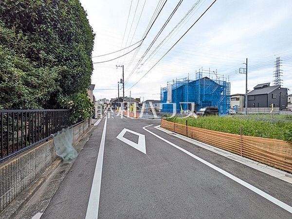 接道状況および現場風景　【国立市東3丁目】